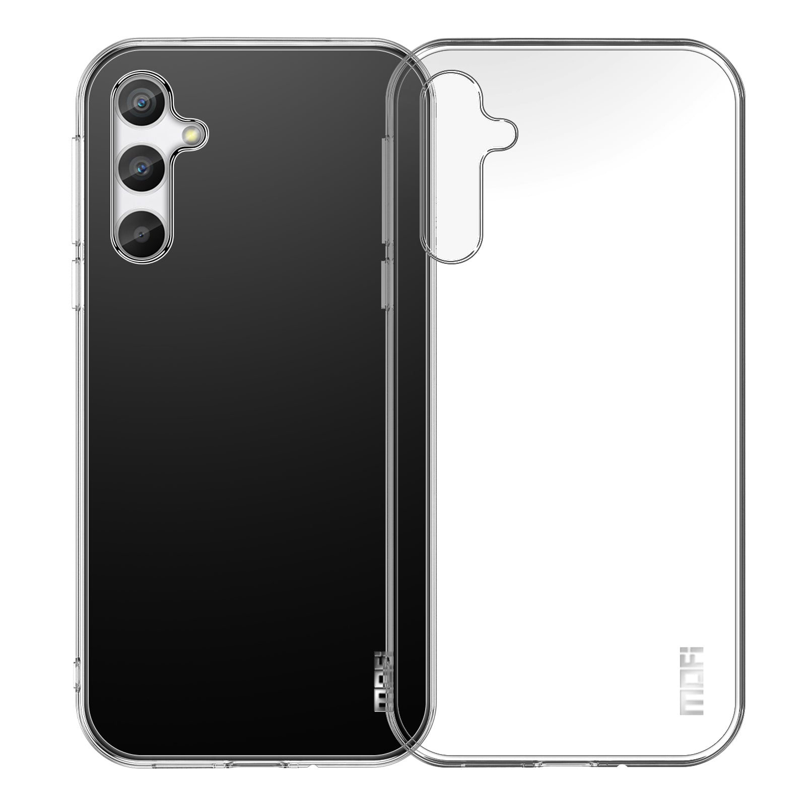 MOFI Soft TPU Phone Case for Samsung Galaxy A34 5G Anti-scratch Transparent Phone Cover MOFI Soft TPU Phone Case for Samsung Galaxy A34 5G Anti-scratch Transparent Phone Cover